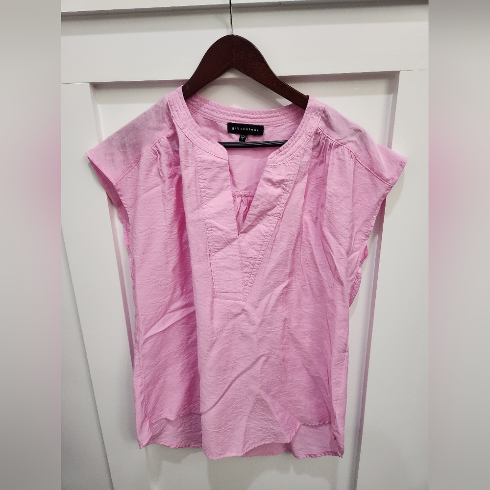pink summer top